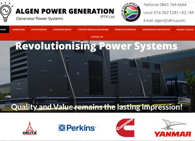 Diesel Generator Supplier – ALGEN Power Generation